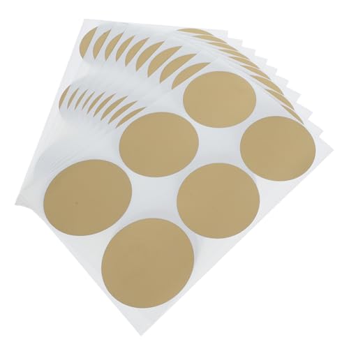 jojofuny 60 Stück Kratzfolien Aufkleber Etikett Rubbelaufkleber Rubbelaufkleber Etiketten Kratzaufkleber Aufkleber Kratzaufkleber Goldenes Papier von jojofuny