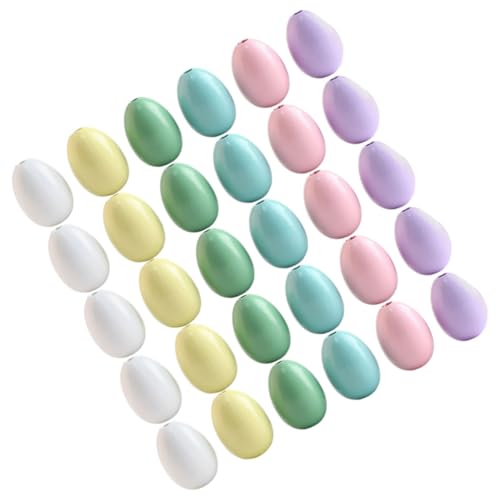 jojofuny 60 Stück Teiliges Bunte Holzperlen in Ei Form Natürliche DIY Holzperlen für Schmuckherstellung Makramee Girlanden und Ostermotiv Deko Vielseitige Bastelperlen für Kreative DIY jojofuny 60 Stück Teiliges Bunte Holzperlen in Ei Form Natürliche DIY Holzperlen für Schmuckherstellung Makramee Girlanden und Ostermotiv Deko Vielseitige Bastelperlen für Kreative DIY von jojofuny