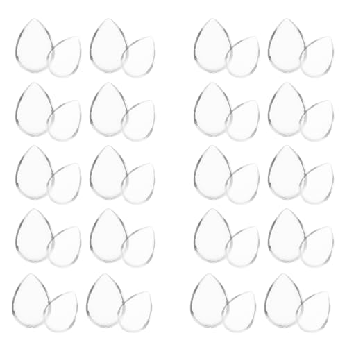 jojofuny 60 Teiliges Cabochon Set Zur Schmuckherstellung DIY Natürliche Durchscheinende Ringherstellung Tropfenform Edelsteinperlen Perlendekoration Glas Transparent jojofuny 60 Teiliges Cabochon Set Zur Schmuckherstellung DIY Natürliche Durchscheinende Ringherstellung Tropfenform Edelsteinperlen Perlendekoration Glas Transparent von jojofuny