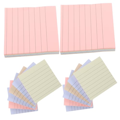 jojofuny 600 Blatt Bunte Selbstklebende Haftnotizen mit Reißfestes Papier Haftende Seitenmarkierungen für Bücher Notizen Schule Büro und Zuhause Praktische Schreibunterlagen jojofuny 600 Blatt Bunte Selbstklebende Haftnotizen mit Reißfestes Papier Haftende Seitenmarkierungen für Bücher Notizen Schule Büro und Zuhause Praktische Schreibunterlagen von jojofuny
