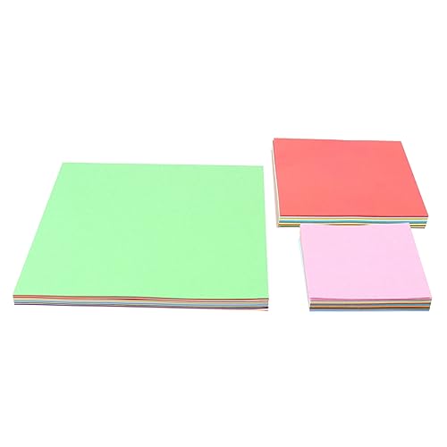 jojofuny 600 Stück Origami Papier Buntes Bastelpapier für Farben Farben Quadratisches Faltpapier für Kreative Handarbeiten und Diy Projekte Zufällige Farbe jojofuny 600 Stück Origami Papier Buntes Bastelpapier für Farben Farben Quadratisches Faltpapier für Kreative Handarbeiten und Diy Projekte Zufällige Farbe von jojofuny