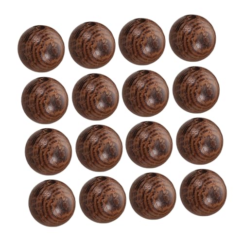 jojofuny 60Stücke Vintage Holzperlen Handgefertigte DIY Bastelperlen für Schmuckherstellung Zubehör für Armbänder und Projekte Natürliche Holzstruktur jojofuny 60Stücke Vintage Holzperlen Handgefertigte DIY Bastelperlen für Schmuckherstellung Zubehör für Armbänder und Projekte Natürliche Holzstruktur von jojofuny