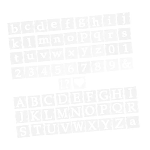 jojofuny 65 Stück Teiliges Pet Schablonen Wiederverwendbar mit Buchstaben Zahlen Symbolen Interlockendes Design für Präzises Malen Holz Stoff Wänden und Scrapbooking Langlebig für Kreative jojofuny 65 Stück Teiliges Pet Schablonen Wiederverwendbar mit Buchstaben Zahlen Symbolen Interlockendes Design für Präzises Malen Holz Stoff Wänden und Scrapbooking Langlebig für Kreative von jojofuny