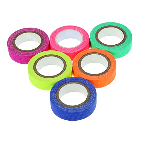 jojofuny 6Rollen Neon Klebeband UV Blacklight Tape für Kreative Partydekoration Leuchtendes Gaffers Tape Farben für und Möbel jojofuny 6Rollen Neon Klebeband UV Blacklight Tape für Kreative Partydekoration Leuchtendes Gaffers Tape Farben für und Möbel von jojofuny