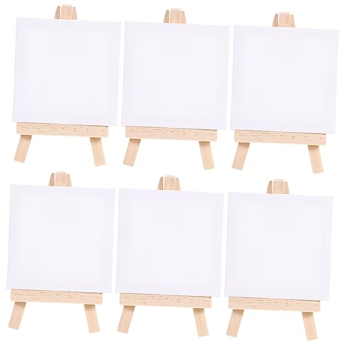 jojofuny 6Sätze Mini Staffelei mit Kunsttafeln Holz für Künstler Leicht Tragbar Basteln für Kunstliebhaber jojofuny 6Sätze Mini Staffelei mit Kunsttafeln Holz für Künstler Leicht Tragbar Basteln für Kunstliebhaber von jojofuny