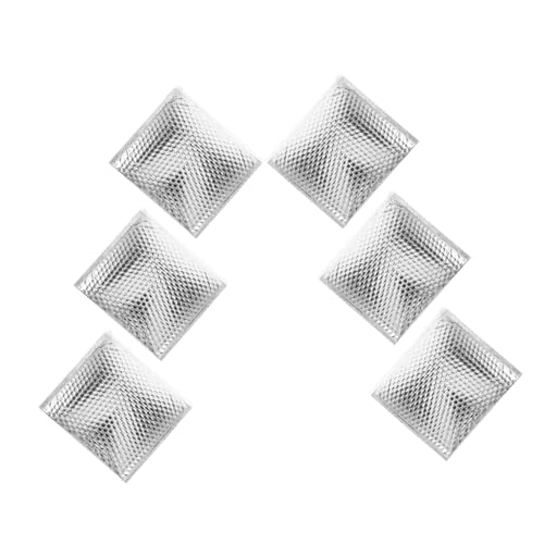 jojofuny 6Stücke Luftpolster Versandtaschen Farbige Aluminiumfolie Wiederverwendbare Polstertaschen für Expressversand für Schmuck und Modeaccessoires jojofuny 6Stücke Luftpolster Versandtaschen Farbige Aluminiumfolie Wiederverwendbare Polstertaschen für Expressversand für Schmuck und Modeaccessoires von jojofuny