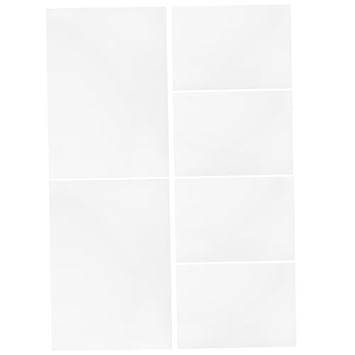 jojofuny 6Stücke Selbstklebendes Wasserlösliches Stickvlies Zerreißbare Stickunterlage Für DIY Stickvorlagen Für Hand Und Maschinenstickerei Einfach Zu Bedienen von jojofuny