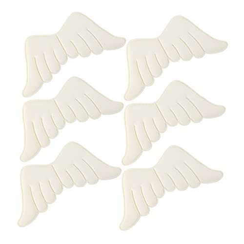 jojofuny 6Stücke Teiliges Weißer Engelsflügel Patch für DIY Dekoration für Kleidung Bastelprojekte und für Nähbegeisterte Lifelike und Einfach jojofuny 6Stücke Teiliges Weißer Engelsflügel Patch für DIY Dekoration für Kleidung Bastelprojekte und für Nähbegeisterte Lifelike und Einfach von jojofuny