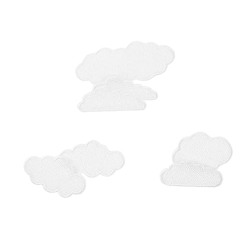 jojofuny 6Stücke Wolkenförmige Patches Selbstklebende Applikationen für DIY Kleidung Hosen und Shirts zum Dekorieren und Reparieren von Taschen und Mehr jojofuny 6Stücke Wolkenförmige Patches Selbstklebende Applikationen für DIY Kleidung Hosen und Shirts zum Dekorieren und Reparieren von Taschen und Mehr von jojofuny
