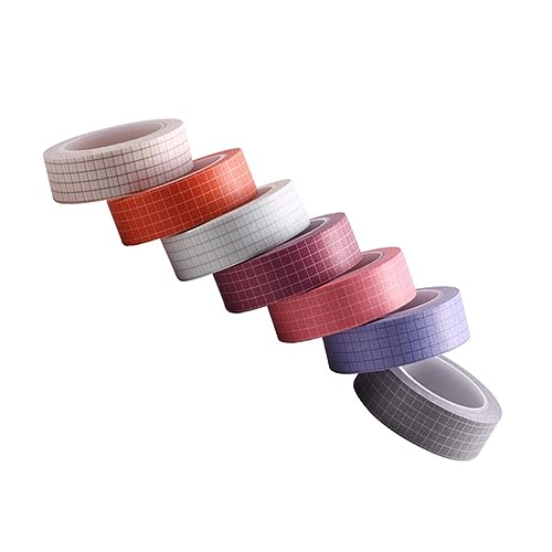 jojofuny 7 Rollen Teiliges Washi Tape Selbstklebendes Dekoratives Klebeband für Scrapbooking Diy Hand Account Tapes Vielseitig Einsetzbar für Tagebücher Kalender Karten und Bastelprojekte jojofuny 7 Rollen Teiliges Washi Tape Selbstklebendes Dekoratives Klebeband für Scrapbooking Diy Hand Account Tapes Vielseitig Einsetzbar für Tagebücher Kalender Karten und Bastelprojekte von jojofuny