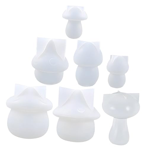 jojofuny 7 Stück Silikon Gießform für DIY Schmuck Teiliges Design Flexible und Leicht zu Entformende Silikonformen für Bastelprojekte und Sicher und Einfach zu Reinigen jojofuny 7 Stück Silikon Gießform für DIY Schmuck Teiliges Design Flexible und Leicht zu Entformende Silikonformen für Bastelprojekte und Sicher und Einfach zu Reinigen von jojofuny
