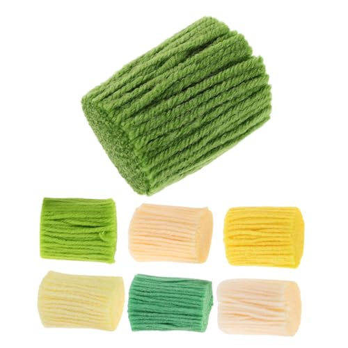 jojofuny 7-teiliges Buntes Häkelgarn: Für Heimwerker-handwerk, Wandteppiche, Vorgeschnittenes Knüpfgarn, Ideal Für Strick- Und Häkelprojekte jojofuny 7-teiliges Buntes Häkelgarn: Für Heimwerker-handwerk, Wandteppiche, Vorgeschnittenes Knüpfgarn, Ideal Für Strick- Und Häkelprojekte von jojofuny
