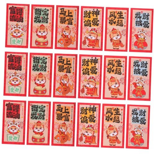 jojofuny 72 Stück Rote Umschläge Für Das Frühlings Fest Chinesisches Hongbao Luxuriöser Roter Umschlag Neujahr Hongbao Frühlingsfest Chinesisches Neujahr Rote Pakete Papier jojofuny 72 Stück Rote Umschläge Für Das Frühlings Fest Chinesisches Hongbao Luxuriöser Roter Umschlag Neujahr Hongbao Frühlingsfest Chinesisches Neujahr Rote Pakete Papier von jojofuny