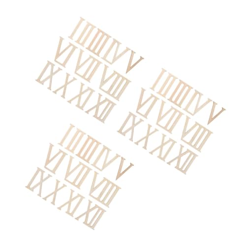 jojofuny 72-Teilige Sets Holzchips mit römischen Ziffern hochzeitsdeko wedding decoration Holzornamente Anlage moderne Einrichtung Holz römische Ziffern Ausschnitt hölzerne römische Ziffern jojofuny 72-Teilige Sets Holzchips mit römischen Ziffern hochzeitsdeko wedding decoration Holzornamente Anlage moderne Einrichtung Holz römische Ziffern Ausschnitt hölzerne römische Ziffern von jojofuny