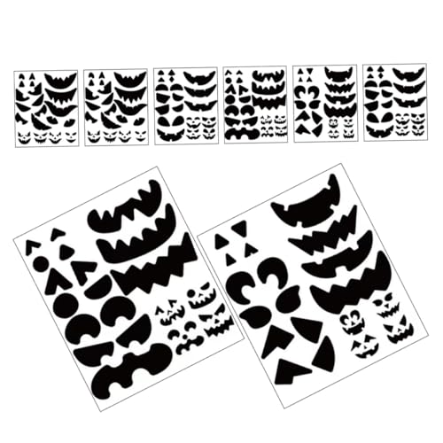 jojofuny 8 Blätter Halloween Deko DIY Schwarze Kürbis Aufkleber für Kreatives Gestalten mit Langlebigen Farbechten Pumpkin Stickern für Halloween Party Dekoration jojofuny 8 Blätter Halloween Deko DIY Schwarze Kürbis Aufkleber für Kreatives Gestalten mit Langlebigen Farbechten Pumpkin Stickern für Halloween Party Dekoration von jojofuny