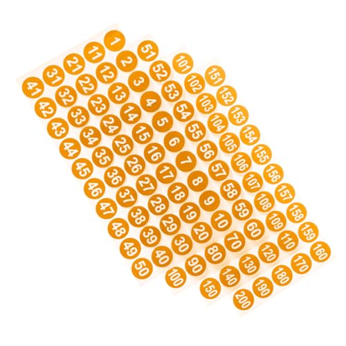 jojofuny 8 Blatt Wasserdichte Nummernaufkleber Selbstklebende Runde Klassifizierungs etiketten in Blättern Nummerierte Aufkleber für Lager Büro Schule Türen Fenster und DIY projekte jojofuny 8 Blatt Wasserdichte Nummernaufkleber Selbstklebende Runde Klassifizierungs etiketten in Blättern Nummerierte Aufkleber für Lager Büro Schule Türen Fenster und DIY projekte von jojofuny