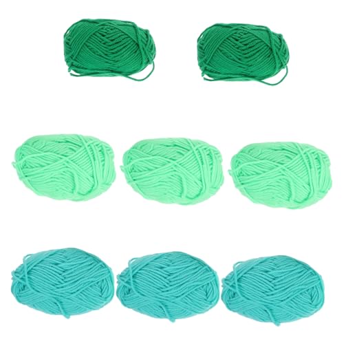 jojofuny 8 Rollen Milchwattegarn Stoff Garn zum Häkeln Baumwollgarn zum Stricken Lilie Häkelgarn Baumwolle Strickgarn aus Baumwolle farbiges Garn Strickgarn Zubehör Grün Zufällige Farbe jojofuny 8 Rollen Milchwattegarn Stoff Garn zum Häkeln Baumwollgarn zum Stricken Lilie Häkelgarn Baumwolle Strickgarn aus Baumwolle farbiges Garn Strickgarn Zubehör Grün Zufällige Farbe von jojofuny