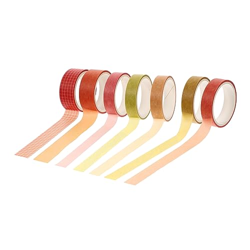 jojofuny 8 Rollen Taschenband Farbig Farben Geschenkkapsel Dekorativ Dünn Pastell Hübsches Band Basic Papier Klebeband Sammelalbum Einzel Lieferungen Danksagung Planer Gelb Flüsterpapier jojofuny 8 Rollen Taschenband Farbig Farben Geschenkkapsel Dekorativ Dünn Pastell Hübsches Band Basic Papier Klebeband Sammelalbum Einzel Lieferungen Danksagung Planer Gelb Flüsterpapier von jojofuny