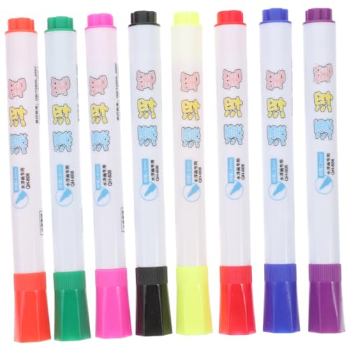 jojofuny 8 Stück Machen Sie eine Bürste im Wasser löschbare Farbstifte bunte Lackmarker abwischbare Marker für Farbmarkierungen malen Stifte löschbare Markierungen Plastik jojofuny 8 Stück Machen Sie eine Bürste im Wasser löschbare Farbstifte bunte Lackmarker abwischbare Marker für Farbmarkierungen malen Stifte löschbare Markierungen Plastik von jojofuny