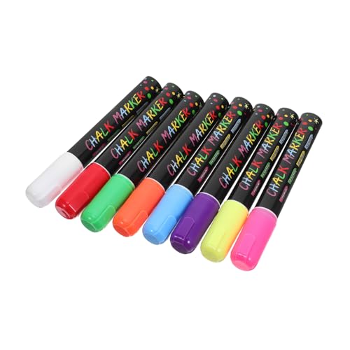 jojofuny 8 Stück Teiliges Flüssigkreidemarker mit Dicken Spitzen Abwischbare Lebendige Farben für Tafeln Fenster Spiegel und Metall Ergonomisch Rutschfeste Marker für Klare Auffällige jojofuny 8 Stück Teiliges Flüssigkreidemarker mit Dicken Spitzen Abwischbare Lebendige Farben für Tafeln Fenster Spiegel und Metall Ergonomisch Rutschfeste Marker für Klare Auffällige von jojofuny