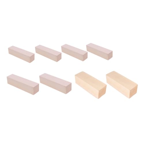 jojofuny 8 Stück Teiliges Lindenholz Schnitzset Glatte Holzblöcke für DIY Handwerk Ungeschliffene Holzleisten zum Bemalen und Basteln Vielseitig für Fenster Wände Weihnachtsdeko und jojofuny 8 Stück Teiliges Lindenholz Schnitzset Glatte Holzblöcke für DIY Handwerk Ungeschliffene Holzleisten zum Bemalen und Basteln Vielseitig für Fenster Wände Weihnachtsdeko und von jojofuny