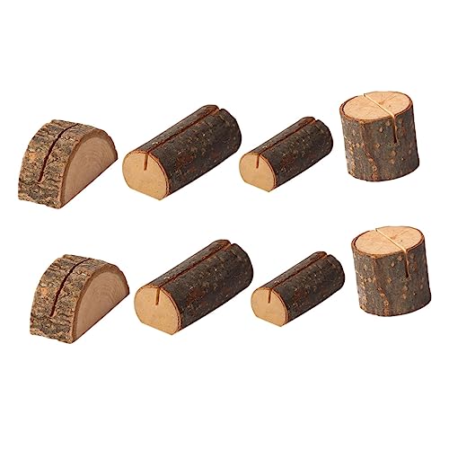 jojofuny 8 Stück Teiliges Memo Clip mit Holzsockel Rustikale Postkartenhalter und Fotoclips Stabiler Standfuß für Büro Wohnzimmer Schlafzimmer Vielseitig für Notizen und Dekoration jojofuny 8 Stück Teiliges Memo Clip mit Holzsockel Rustikale Postkartenhalter und Fotoclips Stabiler Standfuß für Büro Wohnzimmer Schlafzimmer Vielseitig für Notizen und Dekoration von jojofuny
