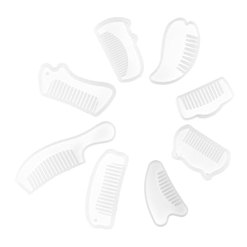 jojofuny 8 Teiliges Kamm Harzformen Set Mit Zahlen Wiederverwendbare Formen Seifenherstellungsformen Silikonformen Selbstgemachte Und Kammformen Für Kammbürstenformen Hohlraumkamm jojofuny 8 Teiliges Kamm Harzformen Set Mit Zahlen Wiederverwendbare Formen Seifenherstellungsformen Silikonformen Selbstgemachte Und Kammformen Für Kammbürstenformen Hohlraumkamm von jojofuny