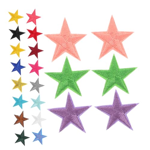 jojofuny 80 Stück Teiliges Bunte Fünfzackige Stern Bügel Aufnäh patches aus Besticktem Stoff für Kleidung Reparatur Vielseitige Applikationen für Rucksack Jacke Schuhe und DIY Zubehör jojofuny 80 Stück Teiliges Bunte Fünfzackige Stern Bügel Aufnäh patches aus Besticktem Stoff für Kleidung Reparatur Vielseitige Applikationen für Rucksack Jacke Schuhe und DIY Zubehör von jojofuny