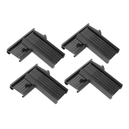 jojofuny 8Stücke Teiliges PVC Etikettenhalter für Regale Transparente Etikettenhalter für Büro und Zuhause Abnehmbar Organisation von Artikeln und Produkten von jojofuny