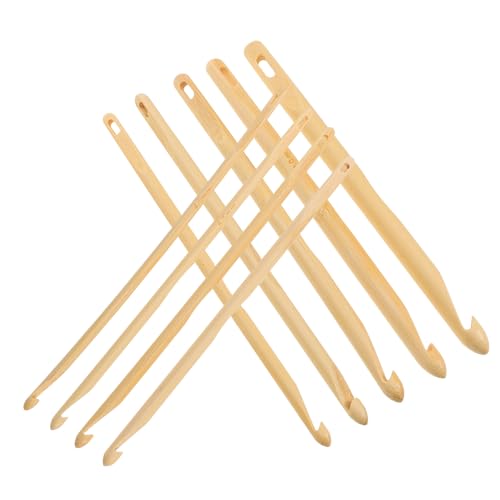 jojofuny 9 Stück Bambus Häkel set häkeln Häkelgarn wolle Ergonomisch Haken Stricken werkzeug Hausbedarf Pullover-Zopfnadel Garnflechtzubehör Garnwebnadeln Beige jojofuny 9 Stück Bambus Häkel set häkeln Häkelgarn wolle Ergonomisch Haken Stricken werkzeug Hausbedarf Pullover-Zopfnadel Garnflechtzubehör Garnwebnadeln Beige von jojofuny