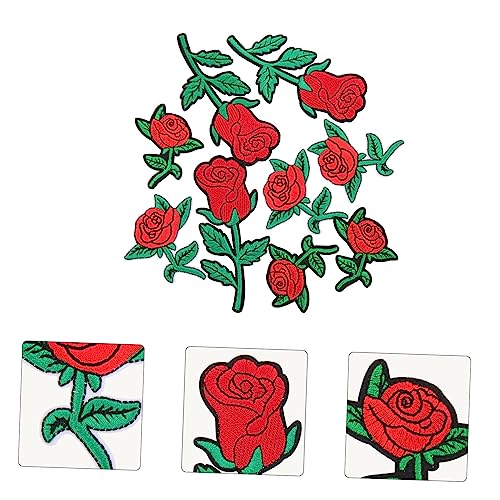 jojofuny 9 Stück Teiliges Rosen blumen Patch zum Aufbügeln und Aufnähen Strapazierfähige Applikationen für Kleidung Taschen Hüte Kreative DIY Dekoration Hautfreundliches Material jojofuny 9 Stück Teiliges Rosen blumen Patch zum Aufbügeln und Aufnähen Strapazierfähige Applikationen für Kleidung Taschen Hüte Kreative DIY Dekoration Hautfreundliches Material von jojofuny