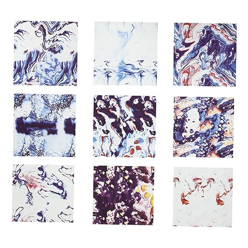 jojofuny 9 Stück Teiliges Transferfolie mit Schönen Mustern für Tassen und Shirts Hochwertige Sublimationsfolie Vielseitig Einsetzbar Wasserfest und Langlebig für Kreative Diy Projekte jojofuny 9 Stück Teiliges Transferfolie mit Schönen Mustern für Tassen und Shirts Hochwertige Sublimationsfolie Vielseitig Einsetzbar Wasserfest und Langlebig für Kreative Diy Projekte von jojofuny