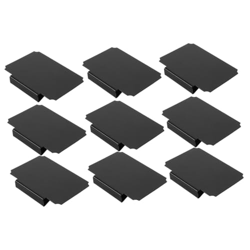 jojofuny 9 Stück Teiliges Wiederverwendbare Abnehmbare Etikettenhalter Clips aus Robustem Beschreibbare Pantry Labels für Regale und Körbe Einfaches Anbringen ohne Werkzeug Langlebig und jojofuny 9 Stück Teiliges Wiederverwendbare Abnehmbare Etikettenhalter Clips aus Robustem Beschreibbare Pantry Labels für Regale und Körbe Einfaches Anbringen ohne Werkzeug Langlebig und von jojofuny
