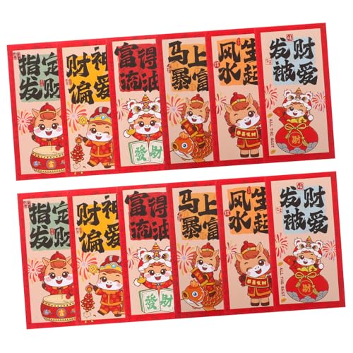 jojofuny 90 Stück Jahr des Pferdroten Pakets chinesische rote Umschlagtasche Traditionelle chinesische rote Umschläge 2026 Papier jojofuny 90 Stück Jahr des Pferdroten Pakets chinesische rote Umschlagtasche Traditionelle chinesische rote Umschläge 2026 Papier von jojofuny