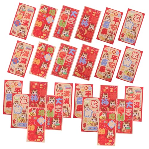 jojofuny 90 Stück Teiliges Chinesische Rote Umschläge Pferde-motiv Langlebig für Frühlingsfest Hochzeiten Vielseitig Geldgeschenktaschen mit Kreativen Illustrationen und Traditionellen jojofuny 90 Stück Teiliges Chinesische Rote Umschläge Pferde-motiv Langlebig für Frühlingsfest Hochzeiten Vielseitig Geldgeschenktaschen mit Kreativen Illustrationen und Traditionellen von jojofuny