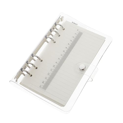jojofuny Abnehmbarem Loose Leaf Notizbuch mit Flexiblem und Blättern Liniertes Papier für Studenten und Scrapbooking von jojofuny