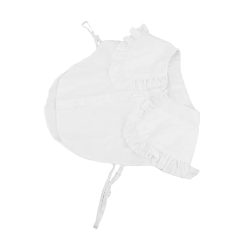 jojofuny Abnehmbarer Damen Fake Collar aus Weichem Baumwollstoff Eleganter Rundkragen mit Wellenkante Komfortabler und Strapazierfähiger Einsteckkragen für Vielseitige Blusen jojofuny Abnehmbarer Damen Fake Collar aus Weichem Baumwollstoff Eleganter Rundkragen mit Wellenkante Komfortabler und Strapazierfähiger Einsteckkragen für Vielseitige Blusen von jojofuny