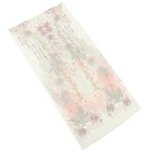 jojofuny Accessoires für Hochzeitskleider Hochzeitsapplikation Spitze Stickerei Gestickte Anwendung Braut- Aufnäher zum Aufnähen von Ornamenten Kleidung Accessoire Patch Polyester Rosa jojofuny Accessoires für Hochzeitskleider Hochzeitsapplikation Spitze Stickerei Gestickte Anwendung Braut- Aufnäher zum Aufnähen von Ornamenten Kleidung Accessoire Patch Polyester Rosa von jojofuny