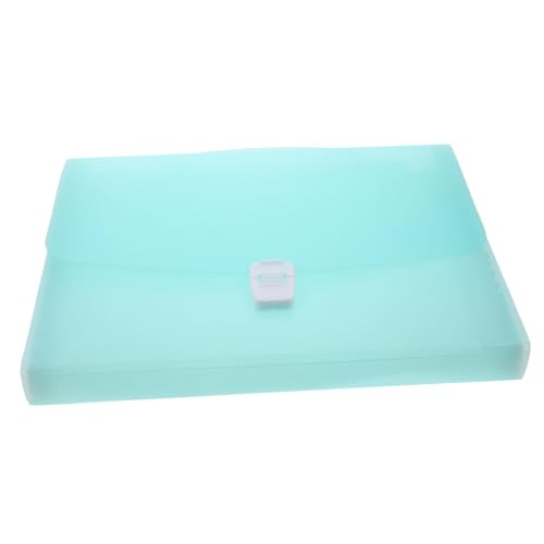 jojofuny Aktenordner Ordner Schulordner Büro Dokumentenordner Trennwände Ordner Wandbriefe Hängeregistraturhalter Papier Organizer Aktenordner Hellgrün Pp von jojofuny