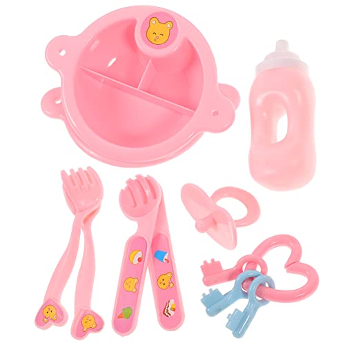jojofuny Babypuppe Fürsorgliches Spielzeug Zubehör Für Babypuppen Baby Puppen Babypuppenflaschen Puppenhauszubehör Futterteller Spielzeug Hochstuhl Für Babypuppen Spielset Kind Pflege jojofuny Babypuppe Fürsorgliches Spielzeug Zubehör Für Babypuppen Baby Puppen Babypuppenflaschen Puppenhauszubehör Futterteller Spielzeug Hochstuhl Für Babypuppen Spielset Kind Pflege von jojofuny