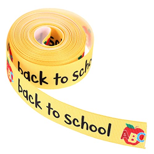 jojofuny Back To School Geschenkband Breit Schleifenband für DIY Basteln Dekoration Geschenkverpackung Farbintensiv Langlebig jojofuny Back To School Geschenkband Breit Schleifenband für DIY Basteln Dekoration Geschenkverpackung Farbintensiv Langlebig von jojofuny