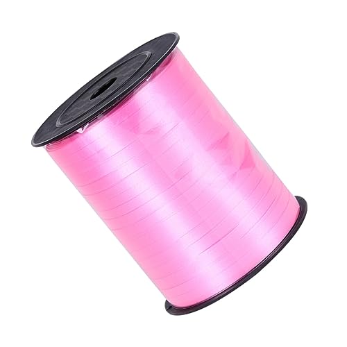 jojofuny Ballon-luftschlangen Geschenkband Wickelband Rosa von jojofuny