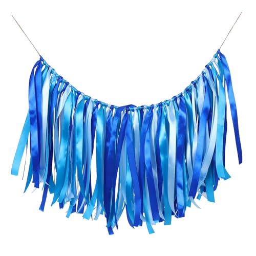 jojofuny Bandstickerei Geburtstag Dekorationen Hochzeit seidenband ribbon party decoration luftbalondeko Partyzubehör Band-Quasten-Girlanden-Hintergrund hängende Kulisse Schleife Blue jojofuny Bandstickerei Geburtstag Dekorationen Hochzeit seidenband ribbon party decoration luftbalondeko Partyzubehör Band-Quasten-Girlanden-Hintergrund hängende Kulisse Schleife Blue von jojofuny