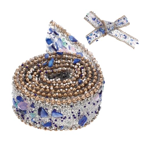 jojofuny Blaue Strass Zierband Selbstklebend Hitzebeständig Feines DIY Glitzerband für Kleidung Taschen Hochzeitsdeko und Bastelarbeiten jojofuny Blaue Strass Zierband Selbstklebend Hitzebeständig Feines DIY Glitzerband für Kleidung Taschen Hochzeitsdeko und Bastelarbeiten von jojofuny
