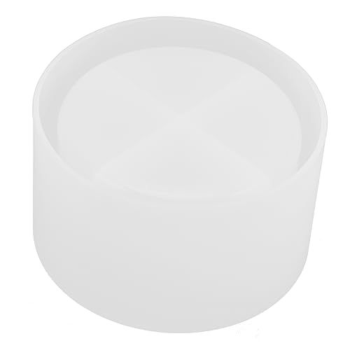 jojofuny Blumenvase Silikonform für Diy Projekte Rundes Pflanzgefäß Gießform mit Deckel für Kreative Bastelarbeiten und von jojofuny