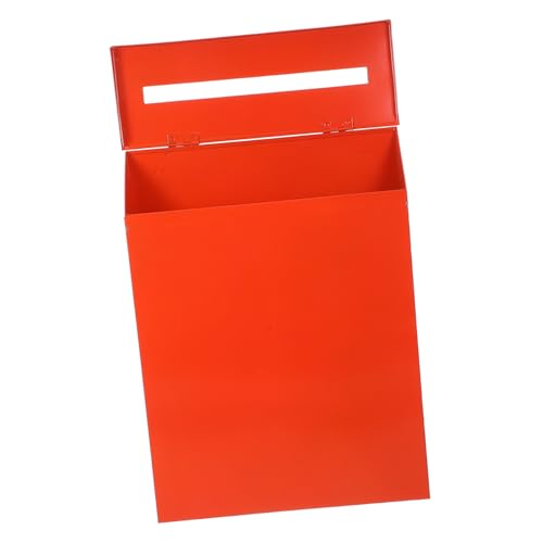 jojofuny Box Wandmontierter Briefkasten Innenbriefkasten Orange Vintage Wandhalterung Briefkästen Briefkasten Für Wand Eisen jojofuny Box Wandmontierter Briefkasten Innenbriefkasten Orange Vintage Wandhalterung Briefkästen Briefkasten Für Wand Eisen von jojofuny