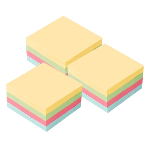 jojofuny Bunte Haftnotizen klebrige Indexregisterkarten Pads Memo Notizpolster klein Schulbedarf Buchen Sie klebrige Registerkarten süße Notizblöcke süße Notizbilder Mini-Notizblöcke Papier von jojofuny