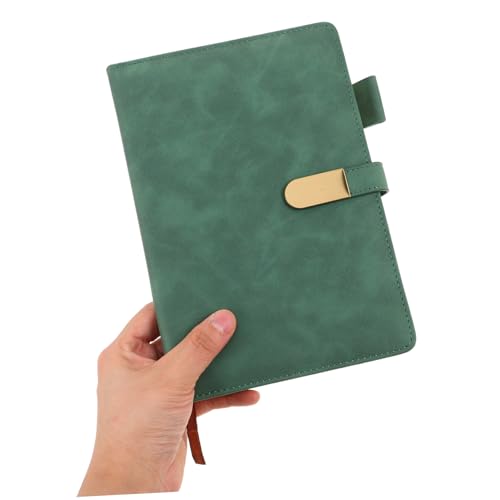 jojofuny Business Notizbuch Set mit Stift Vintage Design Tragbares Meeting Notizbuch mit Tintenresistenten Minimalistisches Journal für Büro Schule und Persönliche Planung im Grünen jojofuny Business Notizbuch Set mit Stift Vintage Design Tragbares Meeting Notizbuch mit Tintenresistenten Minimalistisches Journal für Büro Schule und Persönliche Planung im Grünen von jojofuny