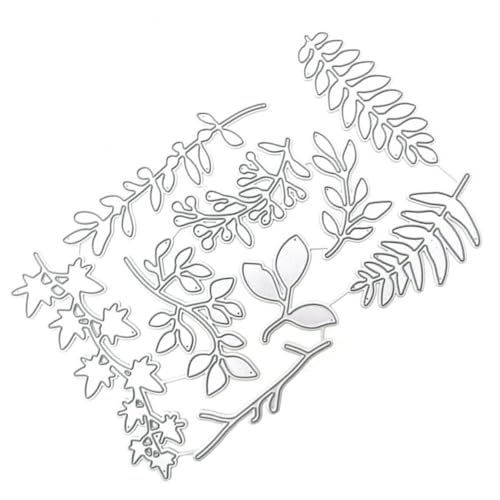 jojofuny Carbon Steel Diy Schneide Schablone für Kartenherstellung Präge Schablonen Teiliges Stanzformen für Scrapbooking und Bastelarbeiten von jojofuny