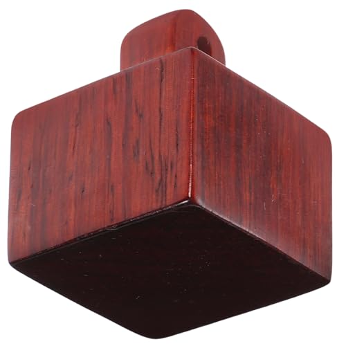 jojofuny Chinesischer Holzstempel Anhänger Leerer Stempel für DIY Handgefertigter Holzstempel von jojofuny